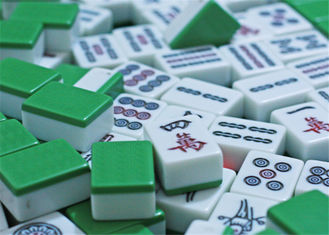 ABS / PVC Mahjong Cheating Devices Tiles With Infrared Marks For Mahjong Gambling