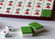 Blue / Green Back  Mahjong Tiles Mahjong Cheating Devices With IR Marks For Cheating